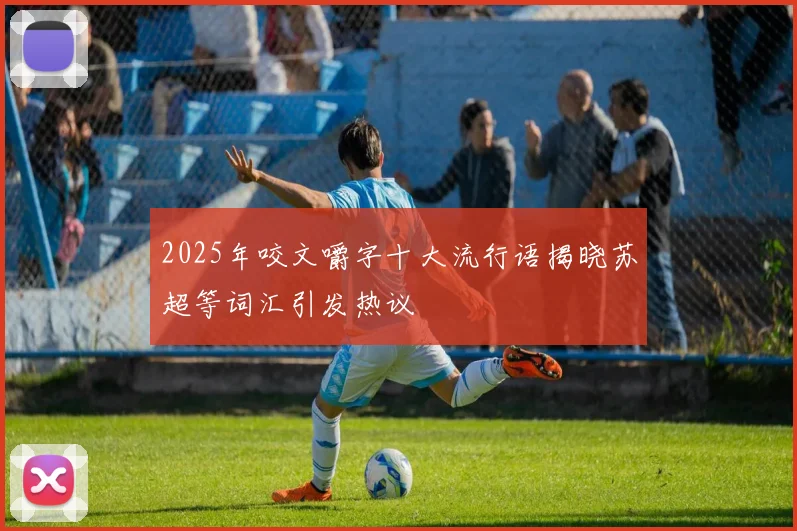 2025年咬文嚼字十大流行语揭晓苏超等词汇引发热议
